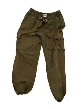 Sovereign Code Green Cuffed Ankle Sweatpants Womans L 28x26
